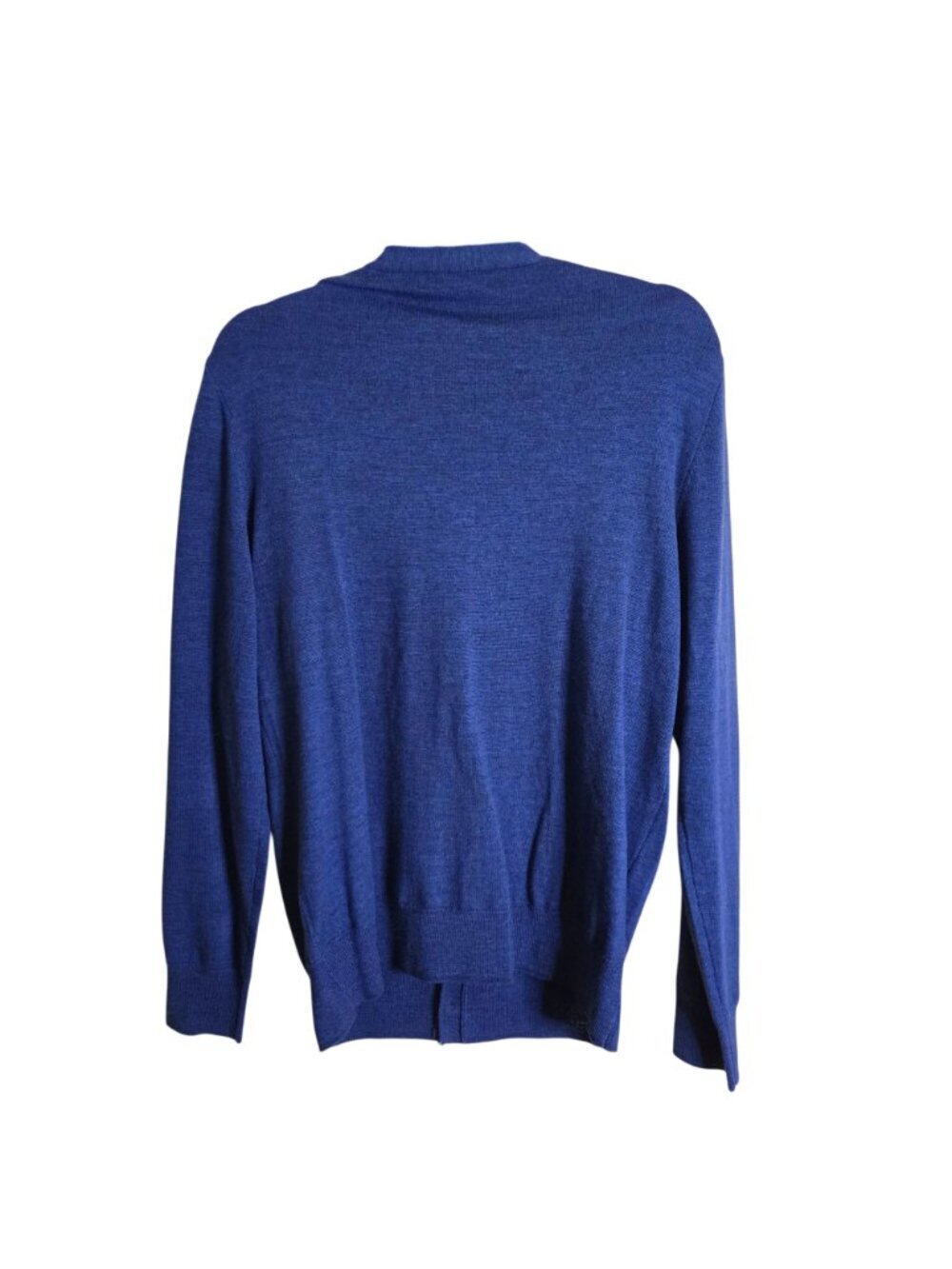 Spier & Mackay Knitwear 100% Merino Wool V Neck Pocket Cardigan Sweater Size L - Picture 3 of 7
